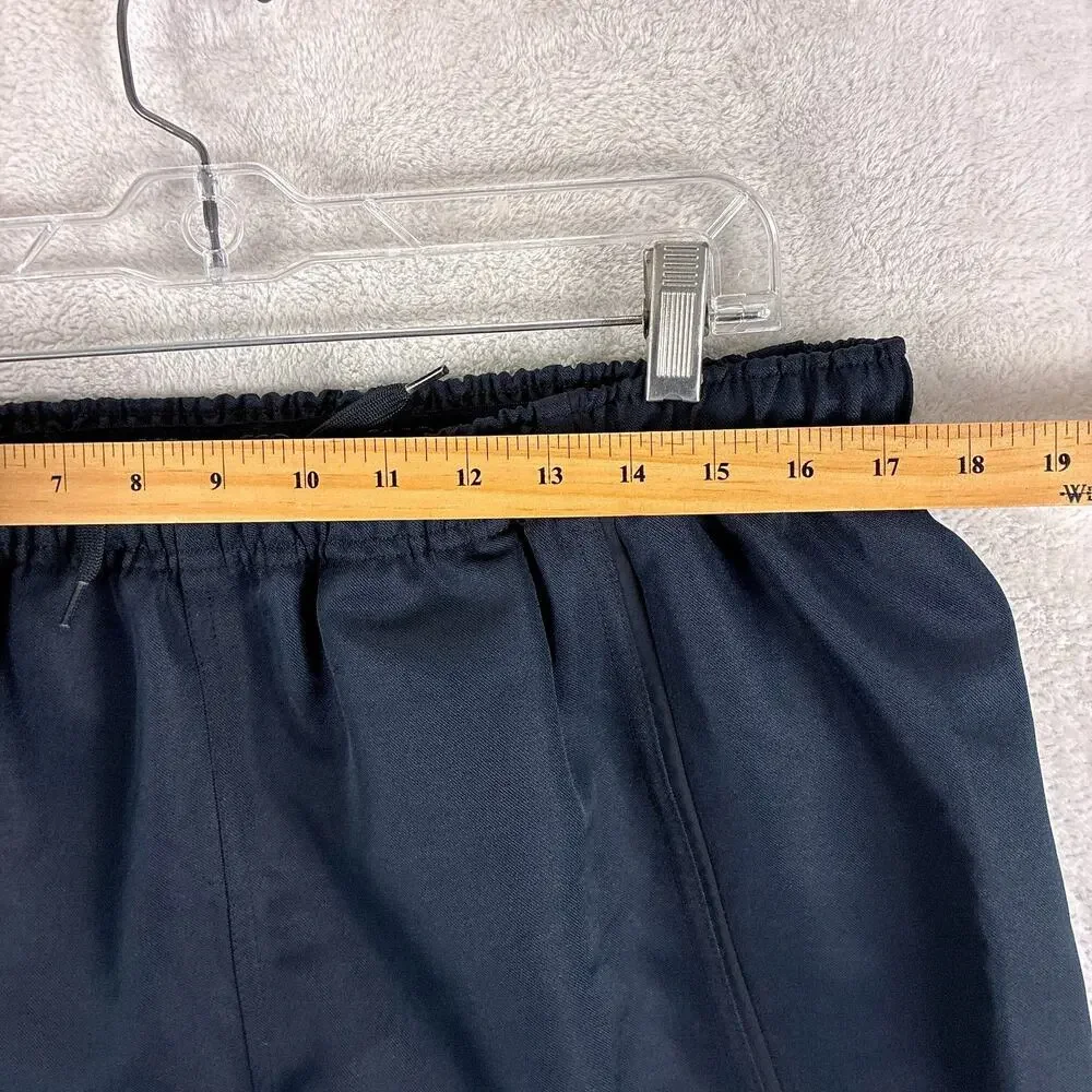Canterbury Rugby Shorts Mens XL Black Pull On Performance Preppy Workout Gym